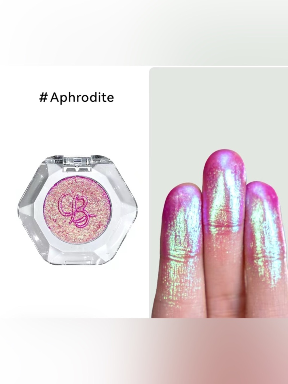 Aphrodite, NIB Ourbella single multi-chrome eyeshadow
